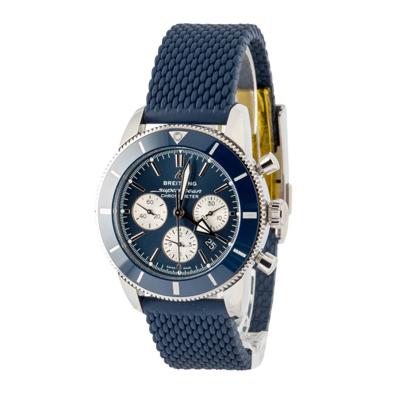 Breitling Superocean Heritage B01 Chronograph 44 Steel on Rubber