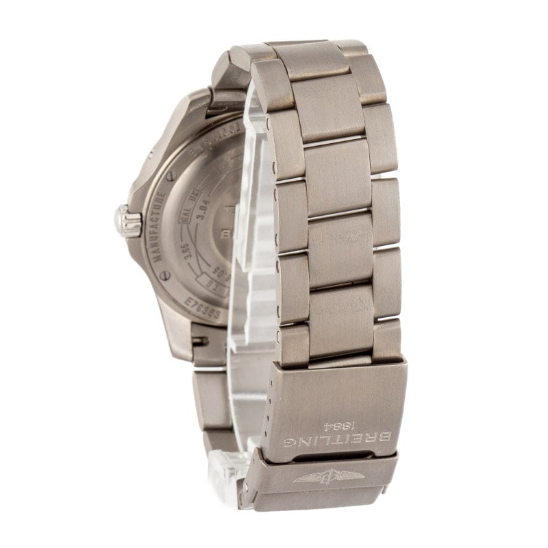 Preowned Breitling Aerospace EVO Titanium Black Dial