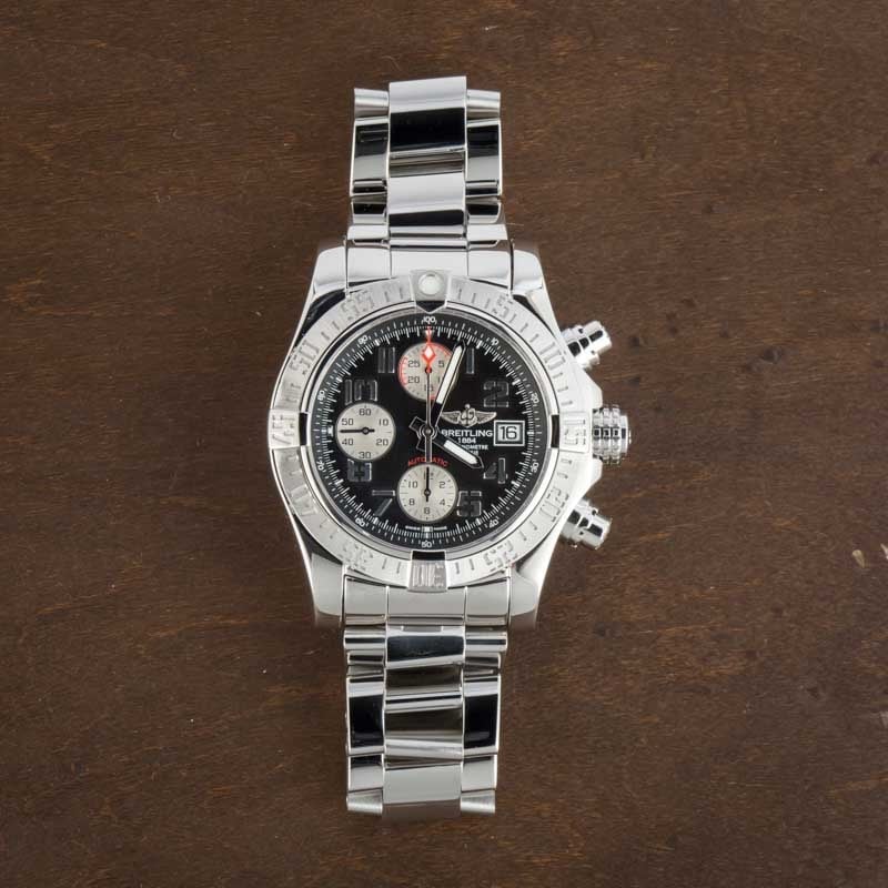 Breitling Avenger II Black Dial