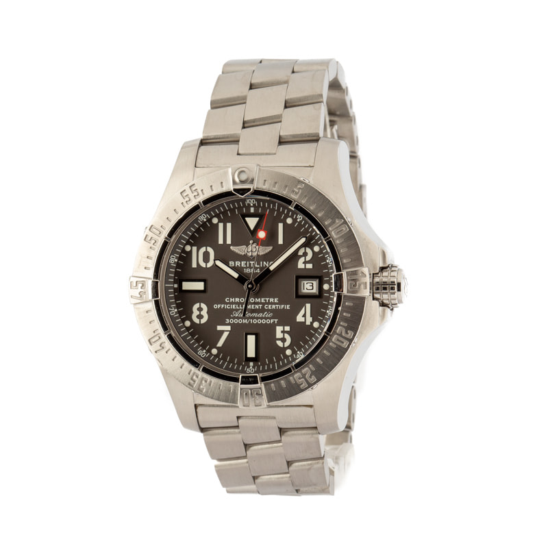 Mens Breitling Avenger Seawolf Grey Dial