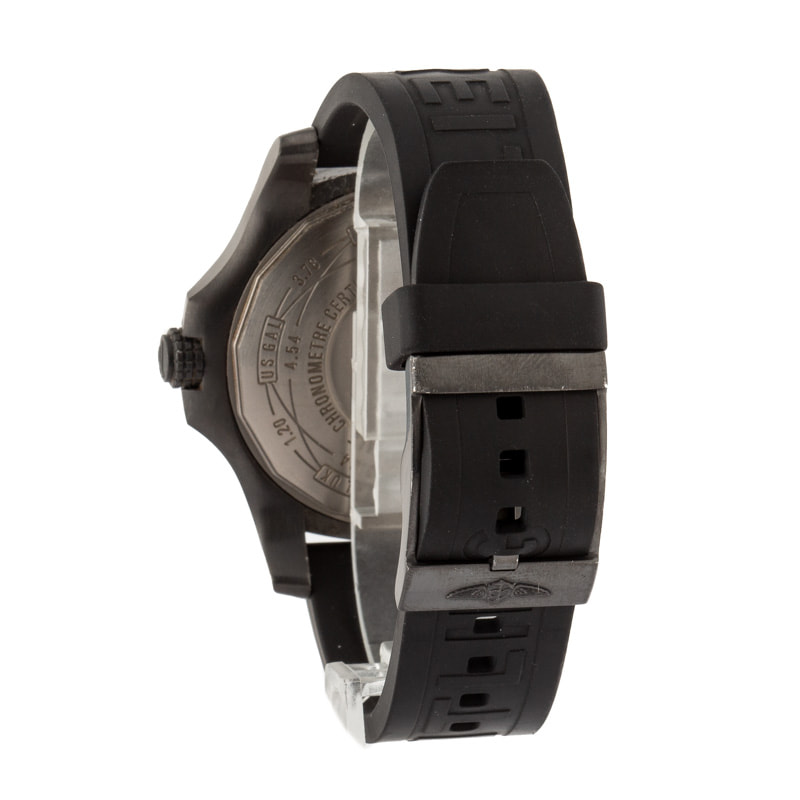 Pre-owned Breitling Avenger Blackbird Black Dial