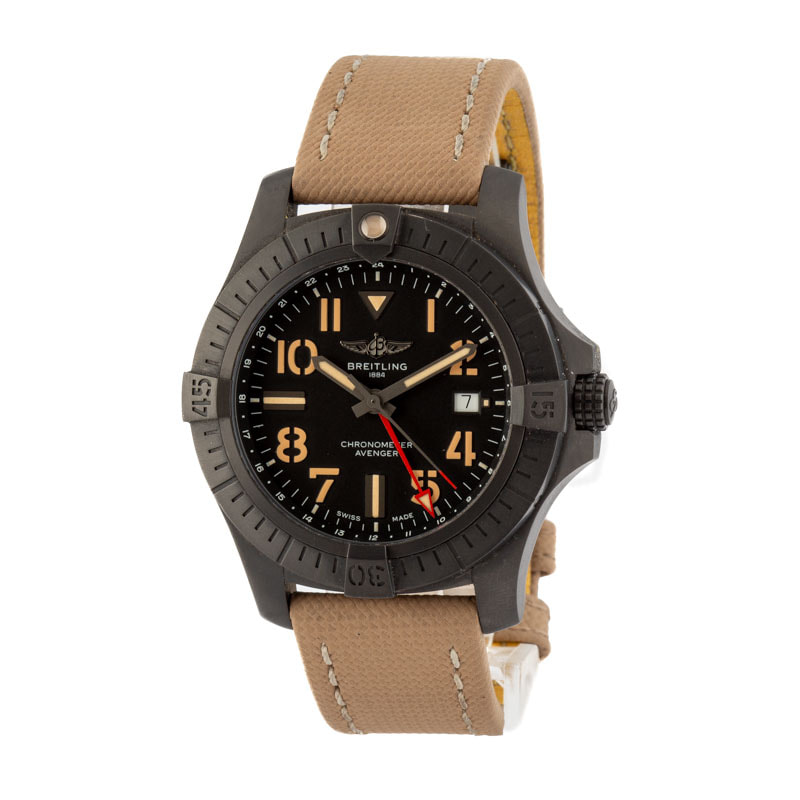 Breitling Avenger Black Arabic Dial