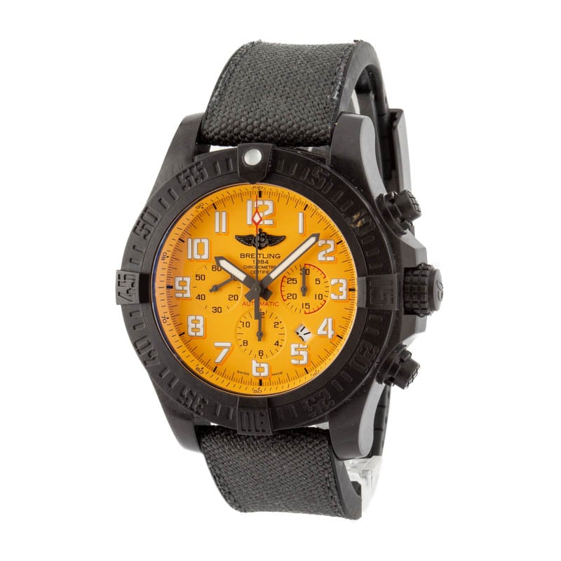 Breitling Avenger Hurricane Chronograph Yellow Dial