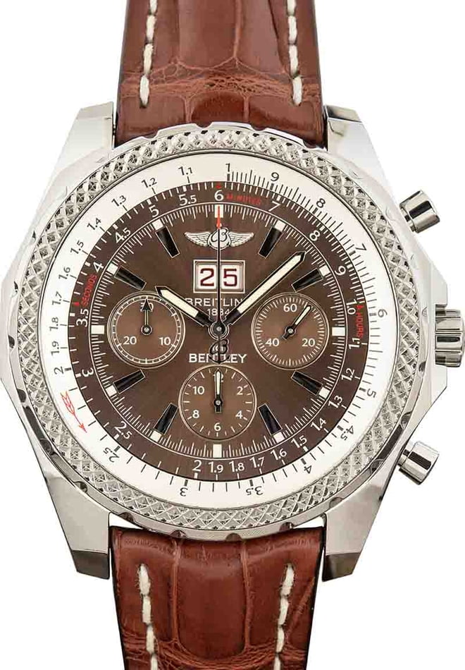 Pre-Owned Breitling Bentley 6.75 Stainless Steel