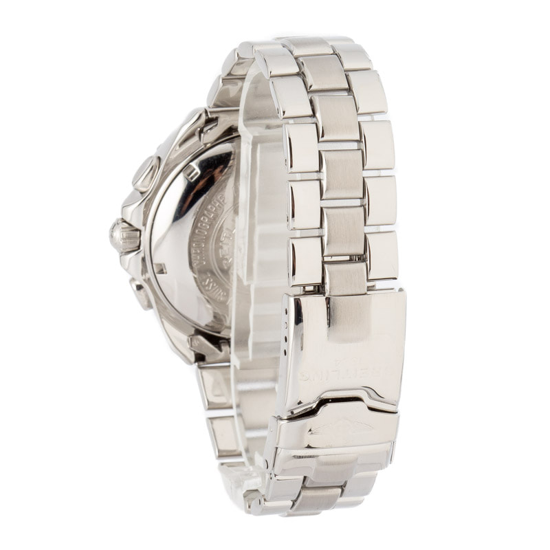 Pre-Owned Breitling Aeromarine Chrono Shark White Dial