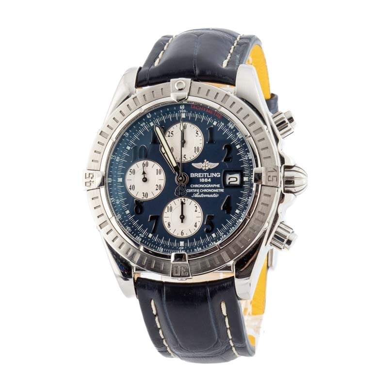 Breitling Chronomat Evolution Blue Dial