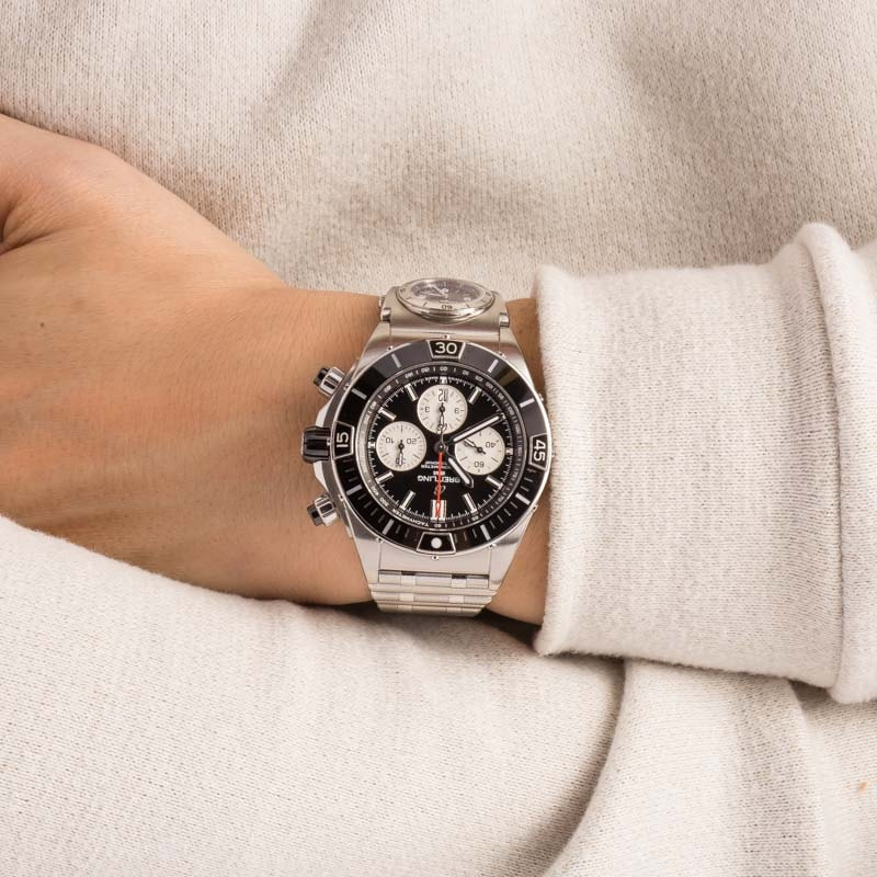 Breitling Super Chronomat B01 44 Black Dial
