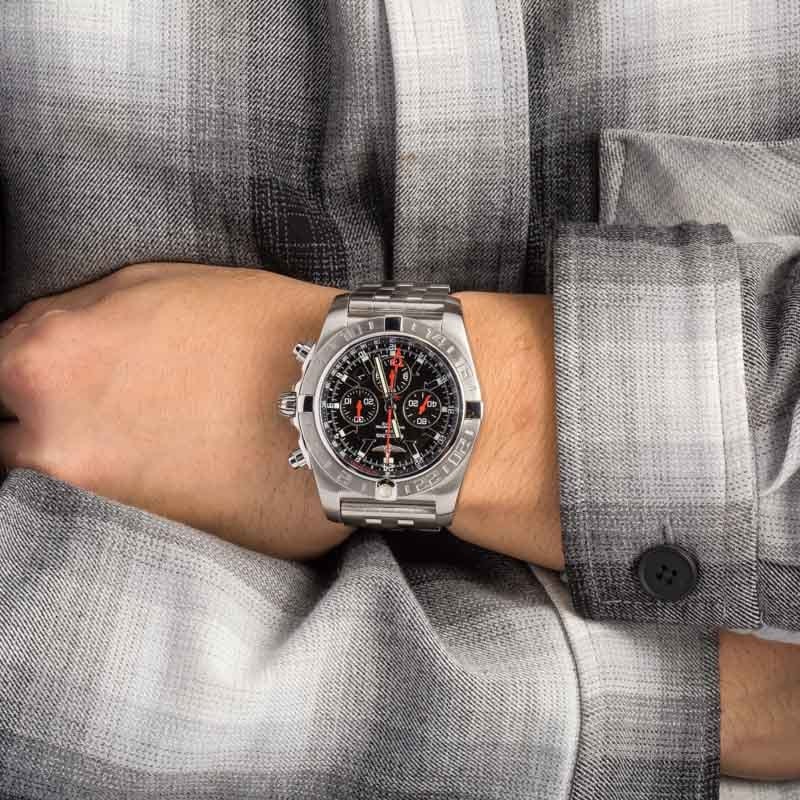 Breitling Chronomat GMT Black Dial