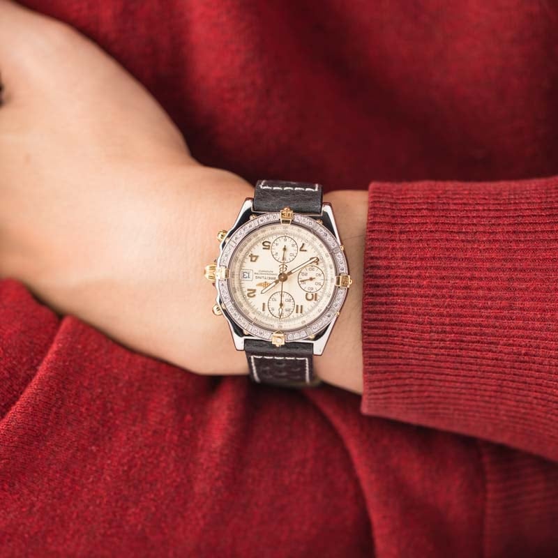 Breitling Chronomat Ivory Dial