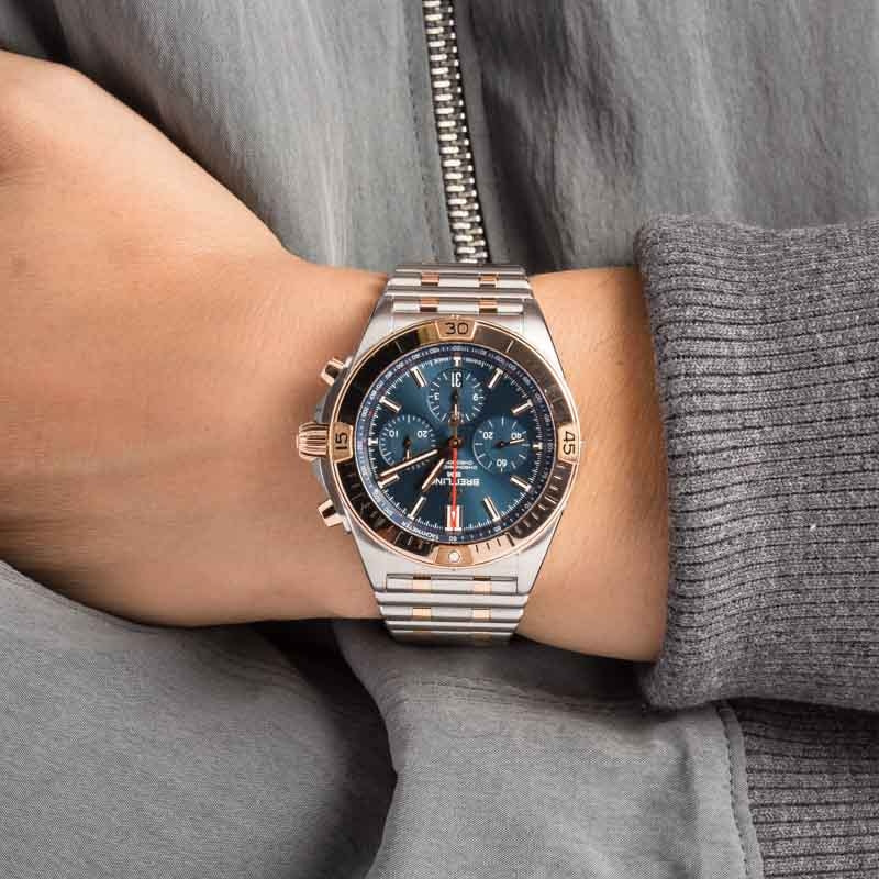Breitling Chronomat B01 42 Blue Dial