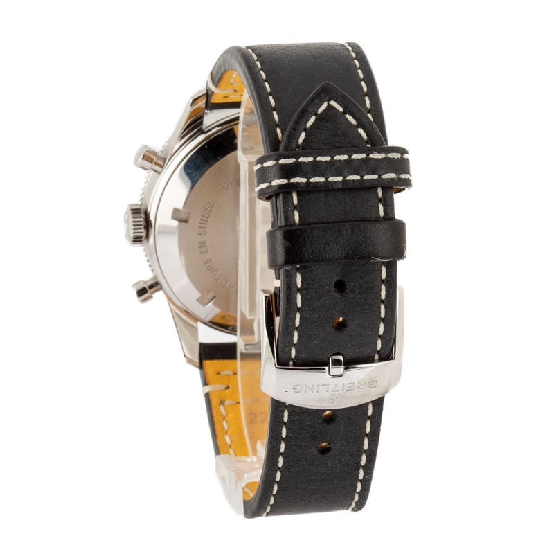 Pre-owned Breitling Classic AVI Chronograph 42 Stainless Steel