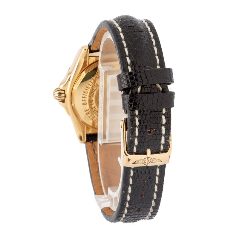 Breitling Ladies Cockpit Quartz Yellow Gold