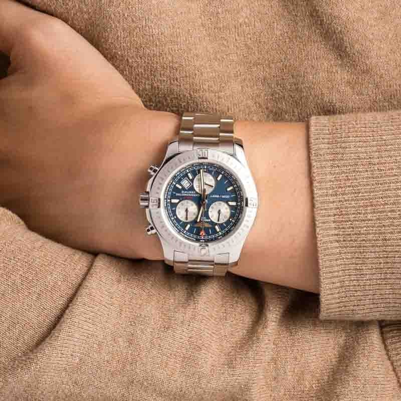 Breitling Colt Chronograph 44MM Stainless Steel Blue Dial