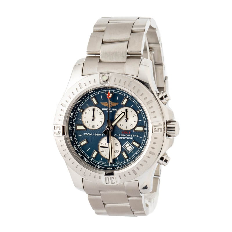 Breitling Colt Chronograph 44MM Stainless Steel Blue Dial
