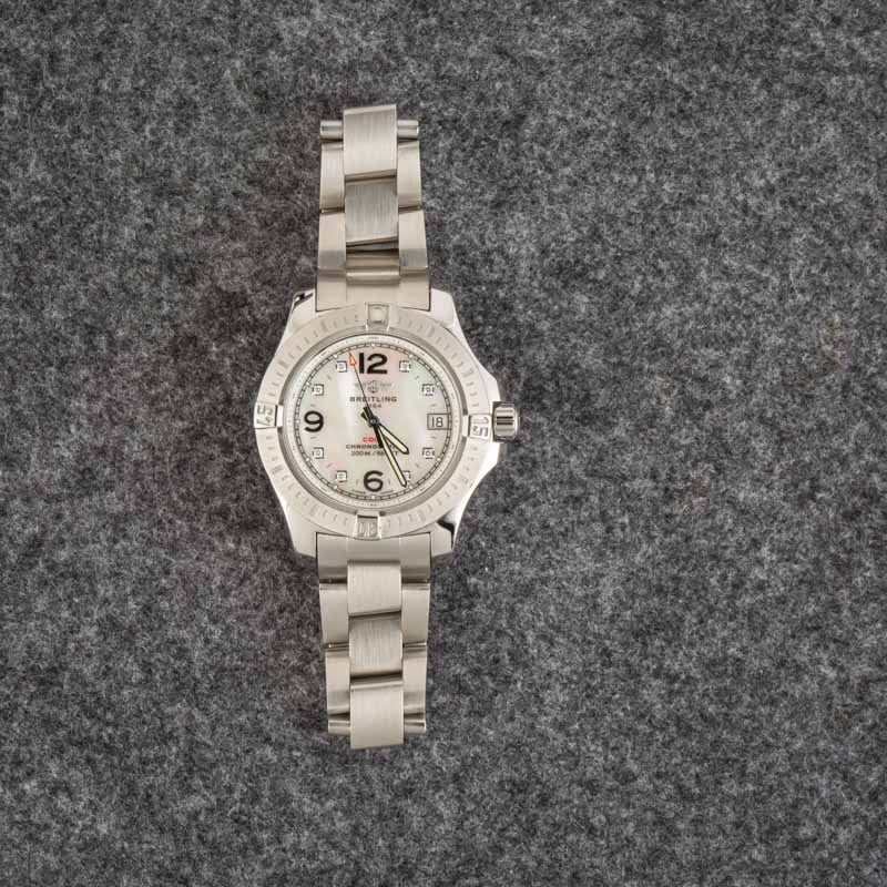 Breitling Colt Lady Mother Of Pearl Dial