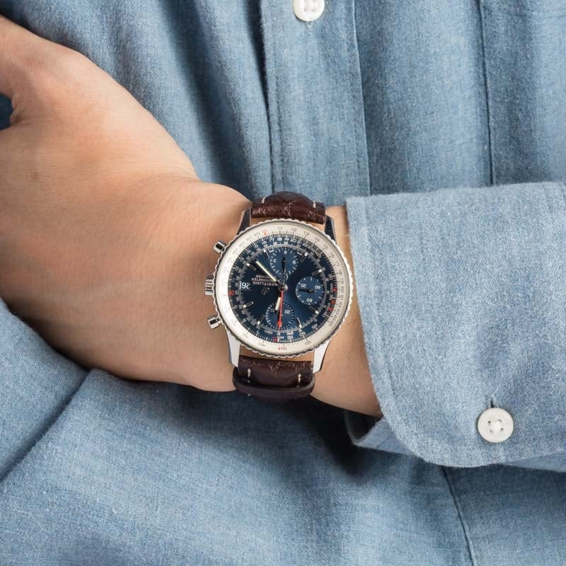 Breitling Navitimer Chronograph 41 Blue Dial