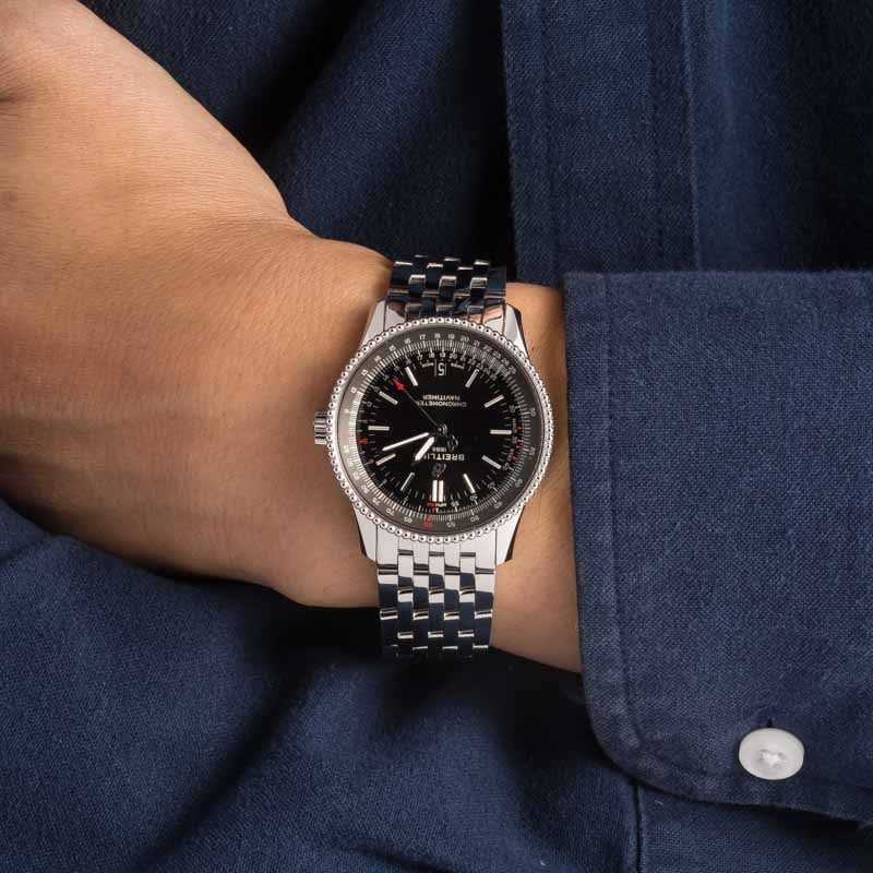 Breitling Navitimer Automatic 38 Black Dial