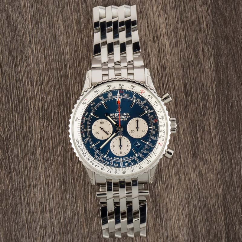 Breitling Navitimer Blue Dial