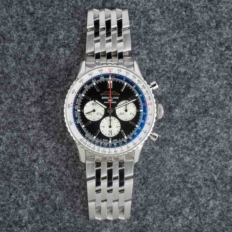 Used Breitling Navitimer B01 Chronograph 46 Black Dial