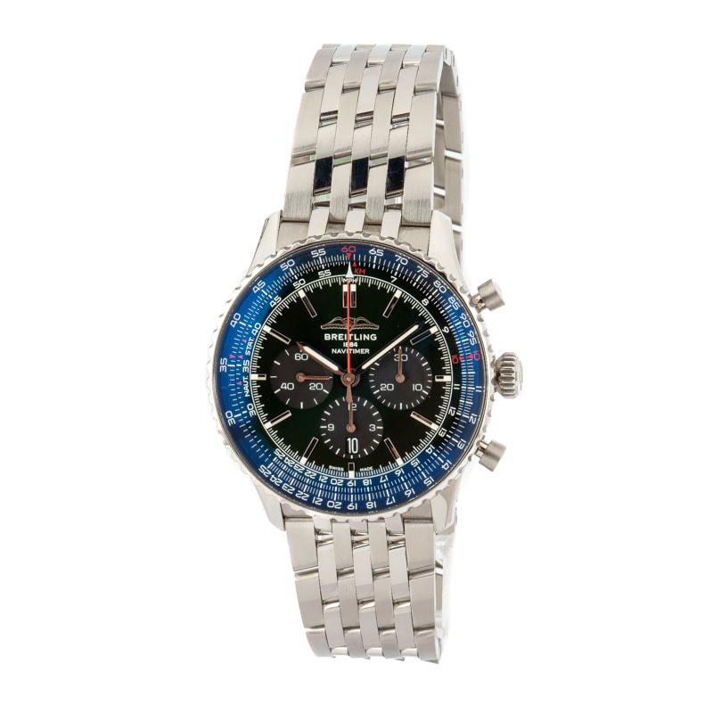 Breitling Navitimer B01 Chronograph 46 Green Dial