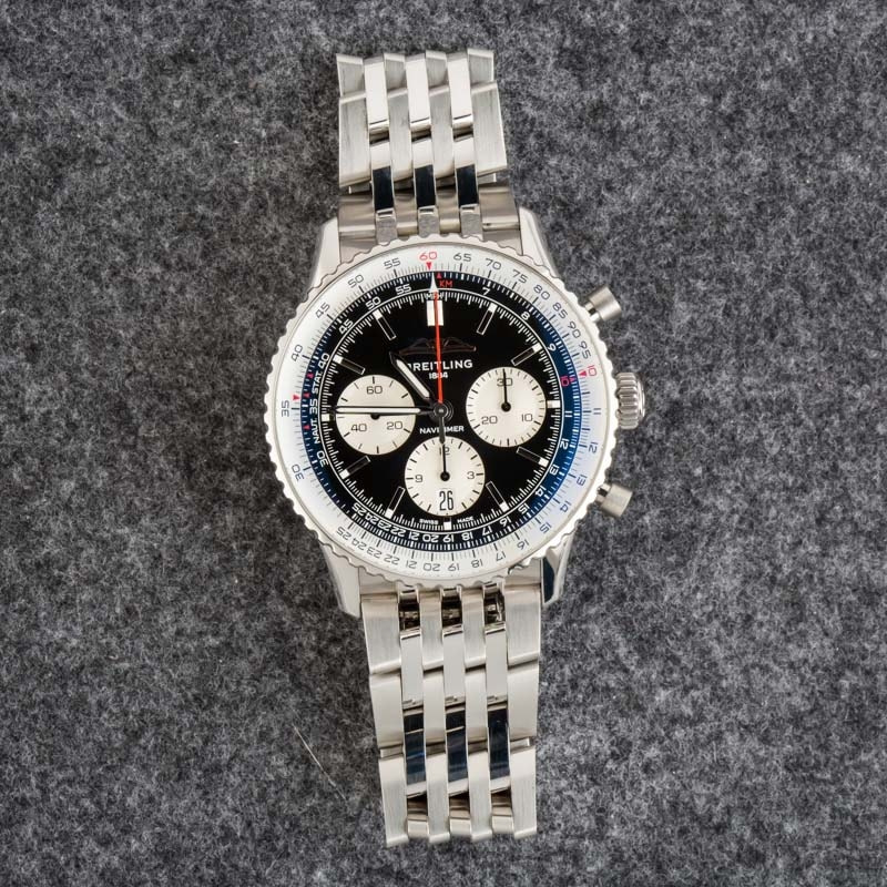 Breitling Navitimer B01 Chronograph 43 Black Dial