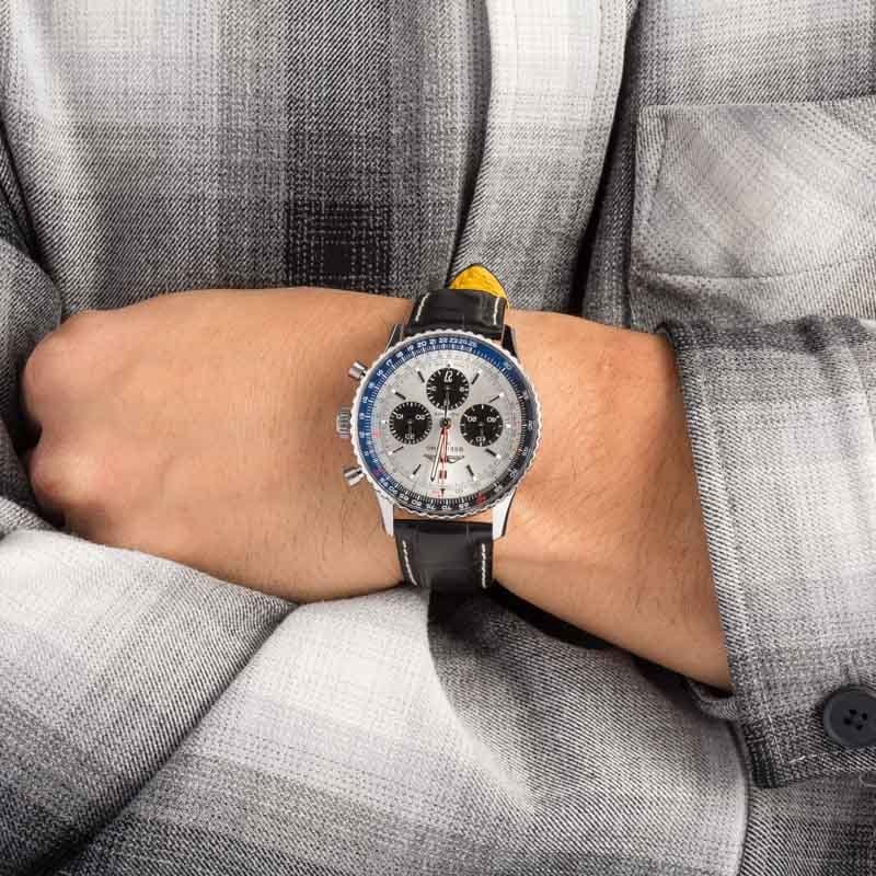 Breitling Navitimer B01 Chronograph 43 Silver Dial