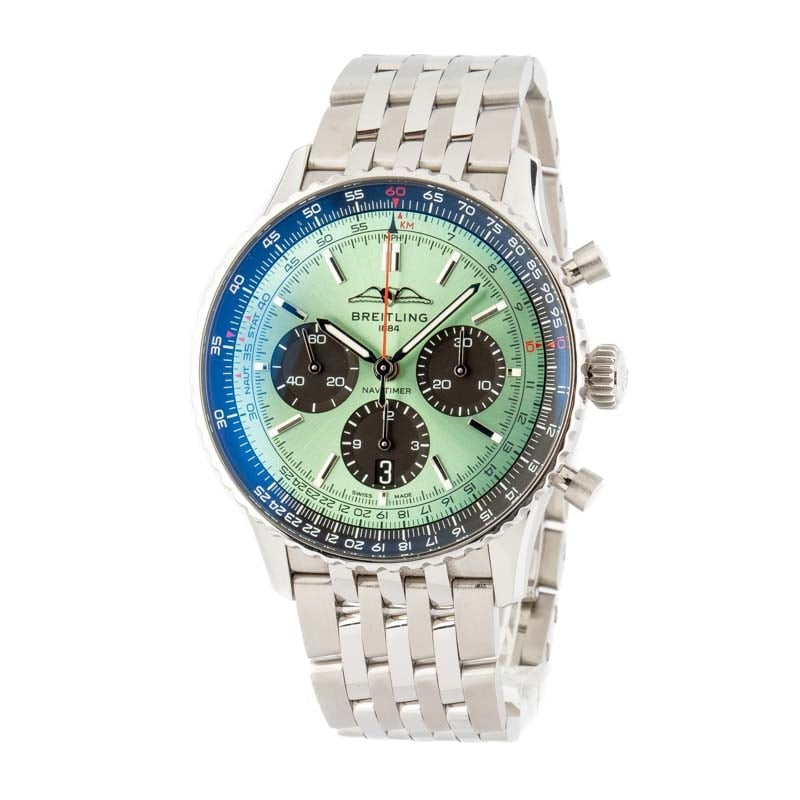 Breitling Navitimer B01 Chronograph 43 Green Dial