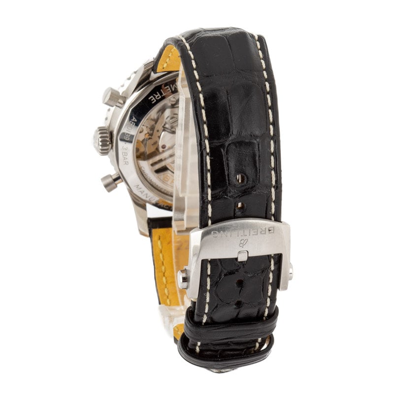 Pre-owned Breitling Navitimer Chronograph Blue Dial