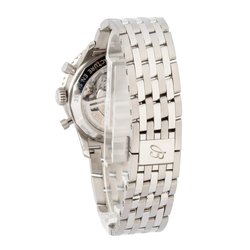 Breitling Navitimer Chronograph Blue Index Dial