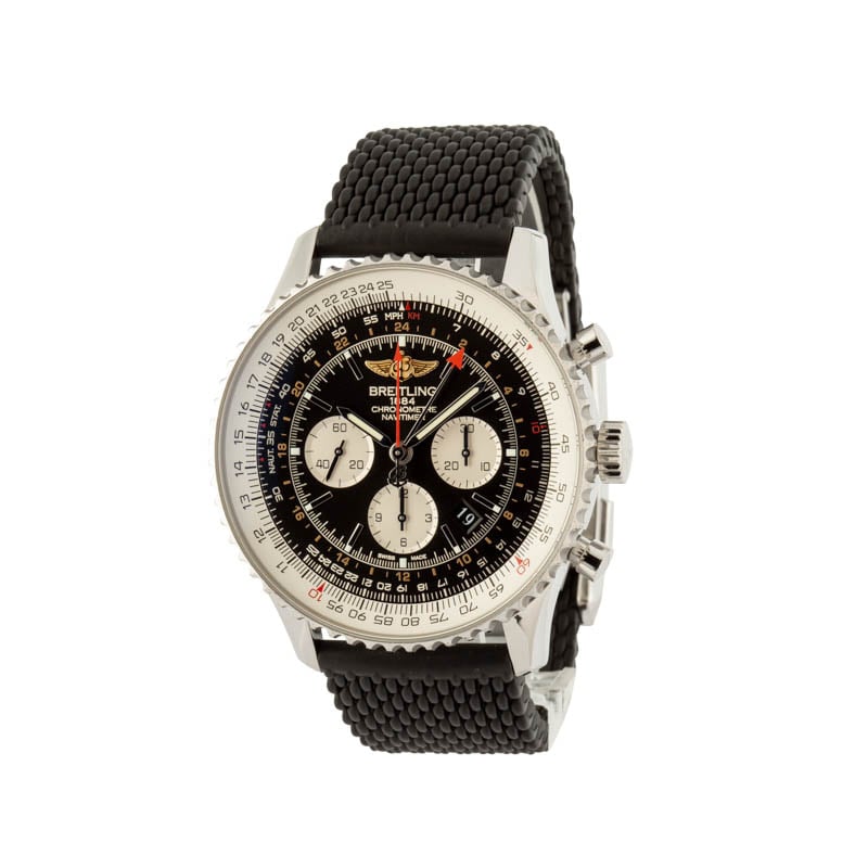 Breitling Navitimer B04 Chronograph GMT 48 Black Dial