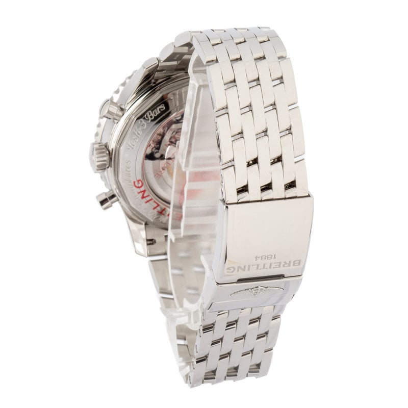 Men's Breitling Navitimer GMT Stainless Steel