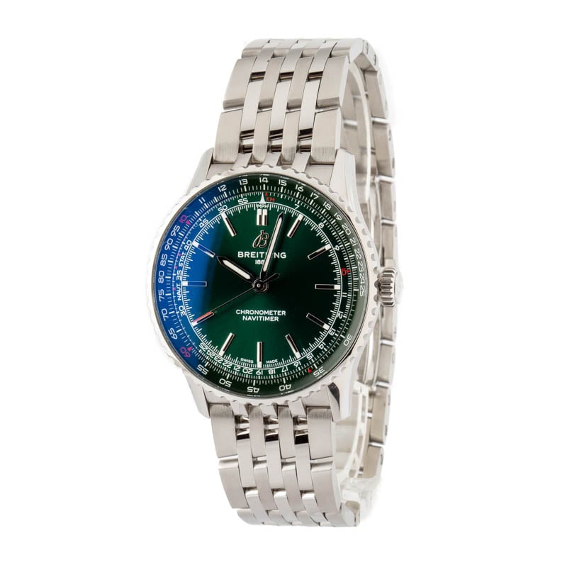 Breitling Navitimer Automatic 41 Green Dial