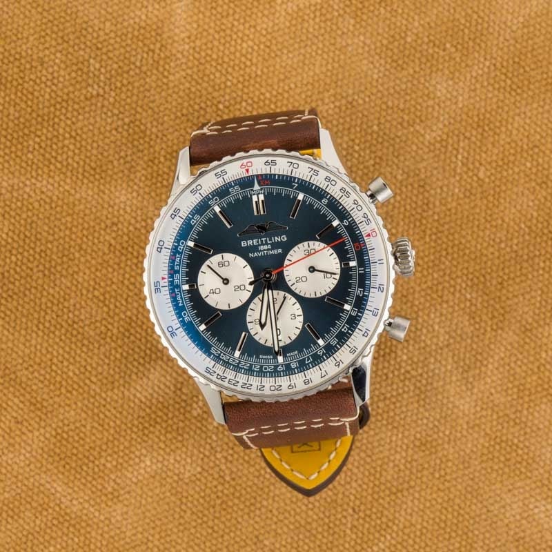 Breitling Navitimer B01 Chronograph 46 Blue Dial