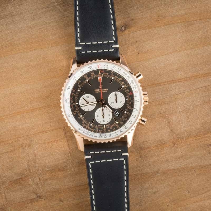Breitling Navitimer B01 Chronograph 46 18K Red Gold