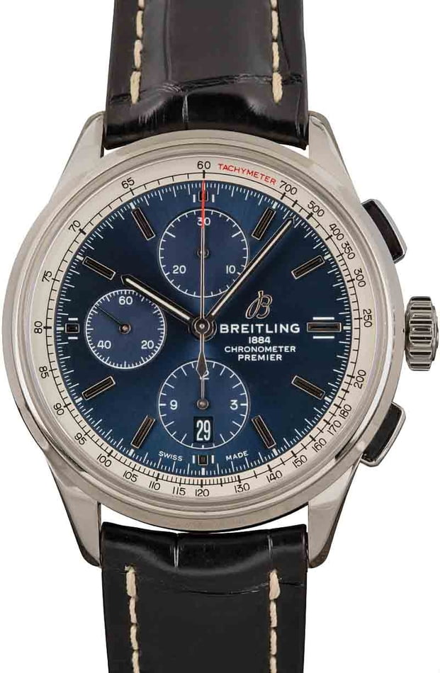 Mens Breitling Chronograph Stainless Steel