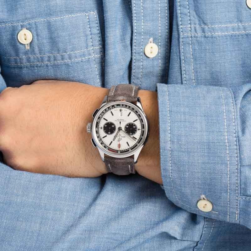Breitling Premier B01 Ref AB0118 Silver Dial