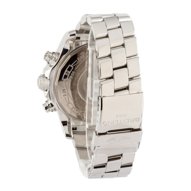 Used Breitling Super Avenger Steel 48MM Black Dial