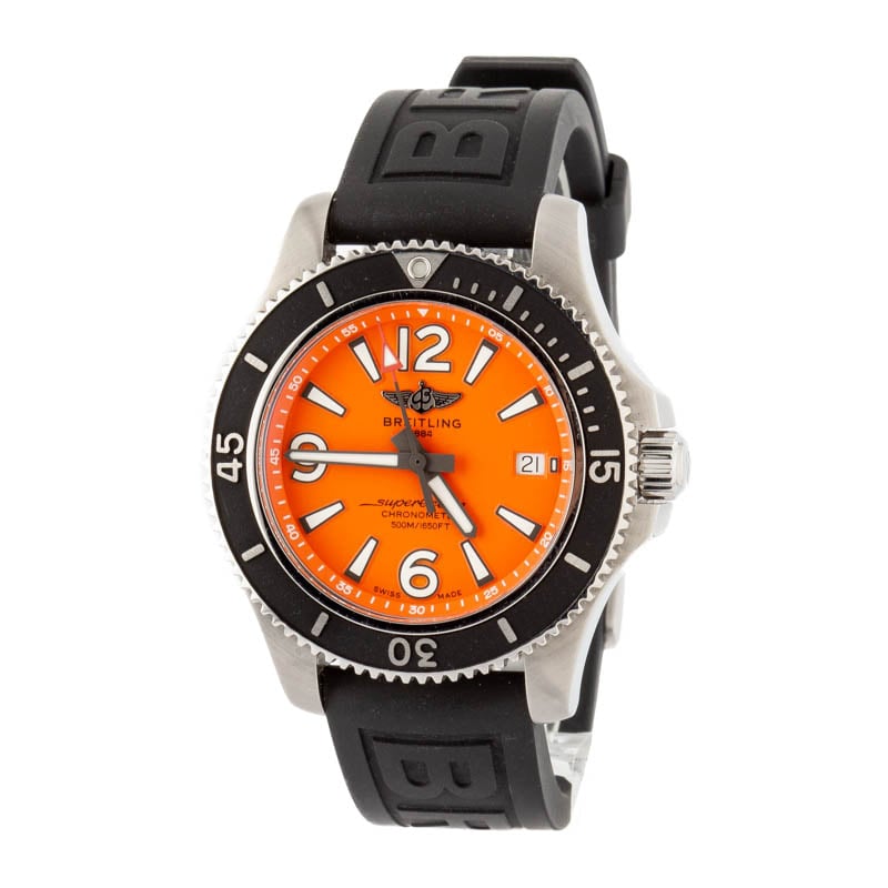 Breitling Superocean Automatic Orange Dial