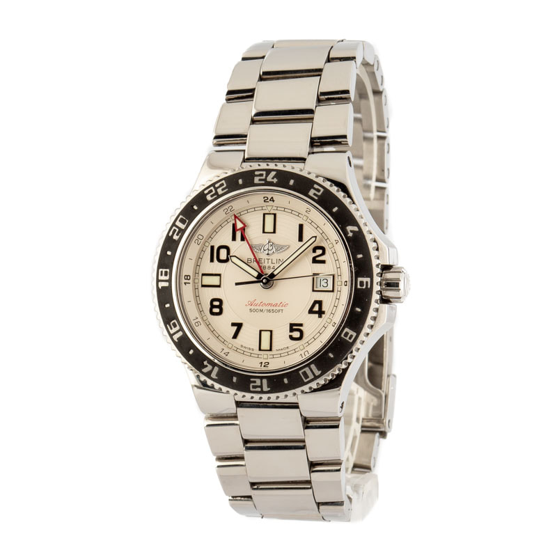 Pre-Owned Breitling Superocean Stainless Steel