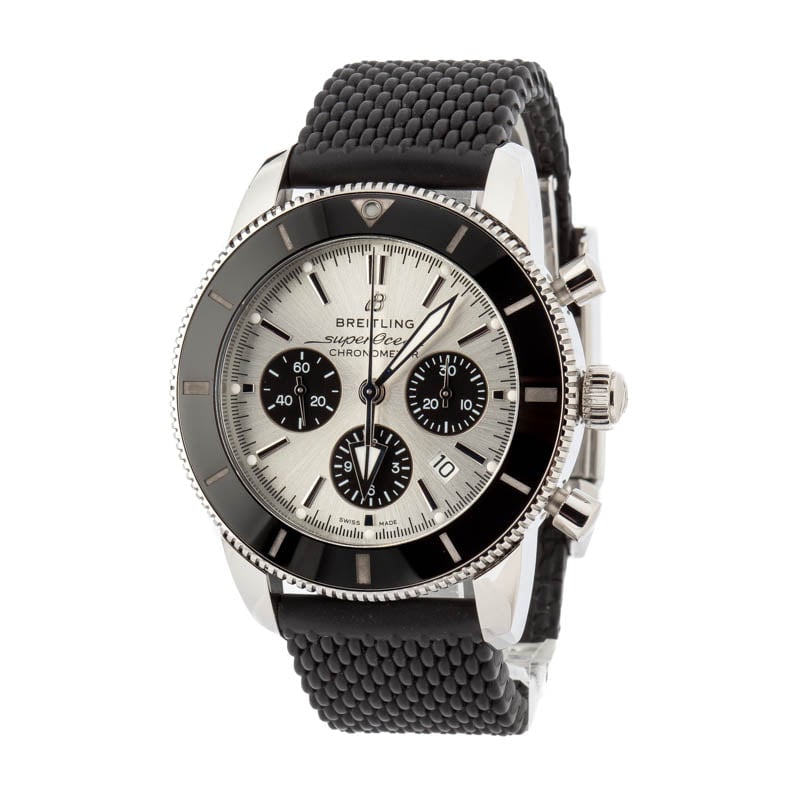 Breitling Superocean Chronograph 44 Silver Dial