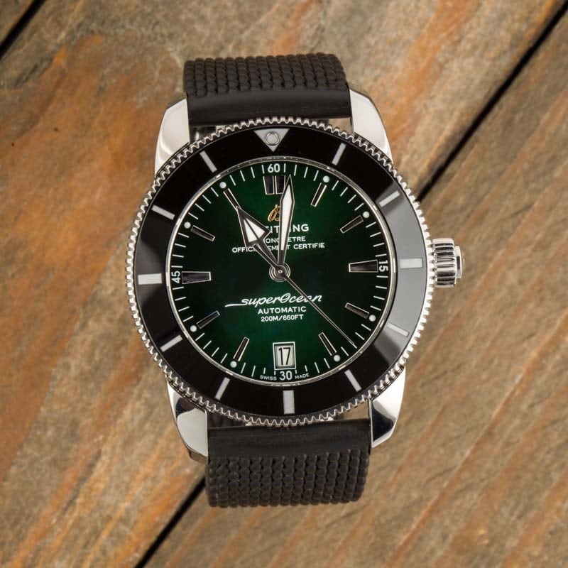 Breitling Superocean Heritage B20 Green Dial