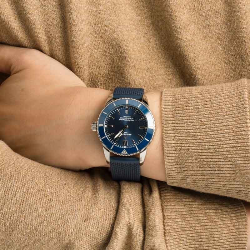 Breitling Superocean Heritage B20 Blue Index Dial
