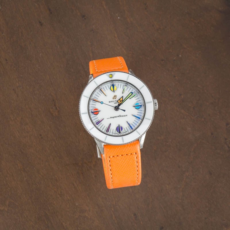 Breitling Superocean Heritage '57 Pastel Paradise Stainless Steel