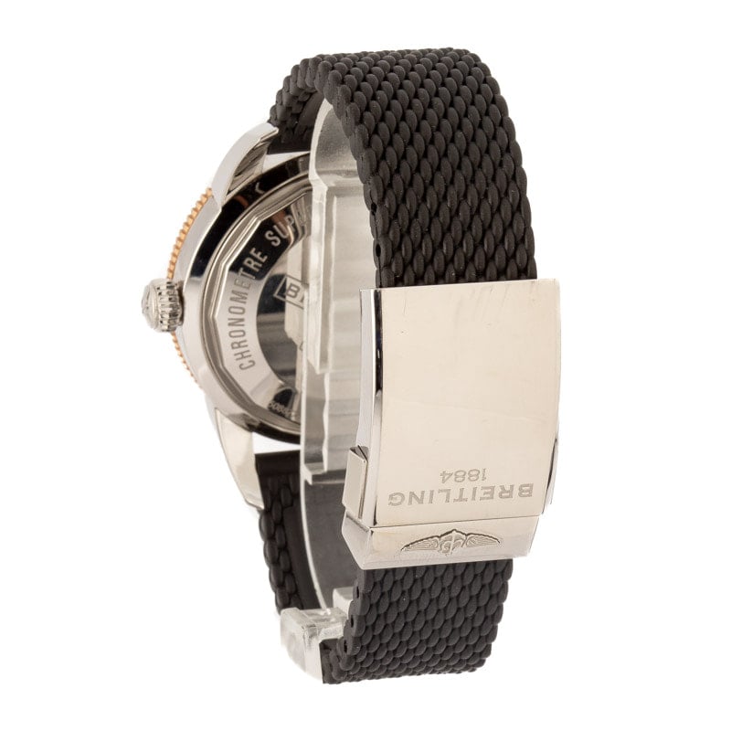 Pre-owned Breitling Superocean Heritage B20 Automatic 44 Black Dial