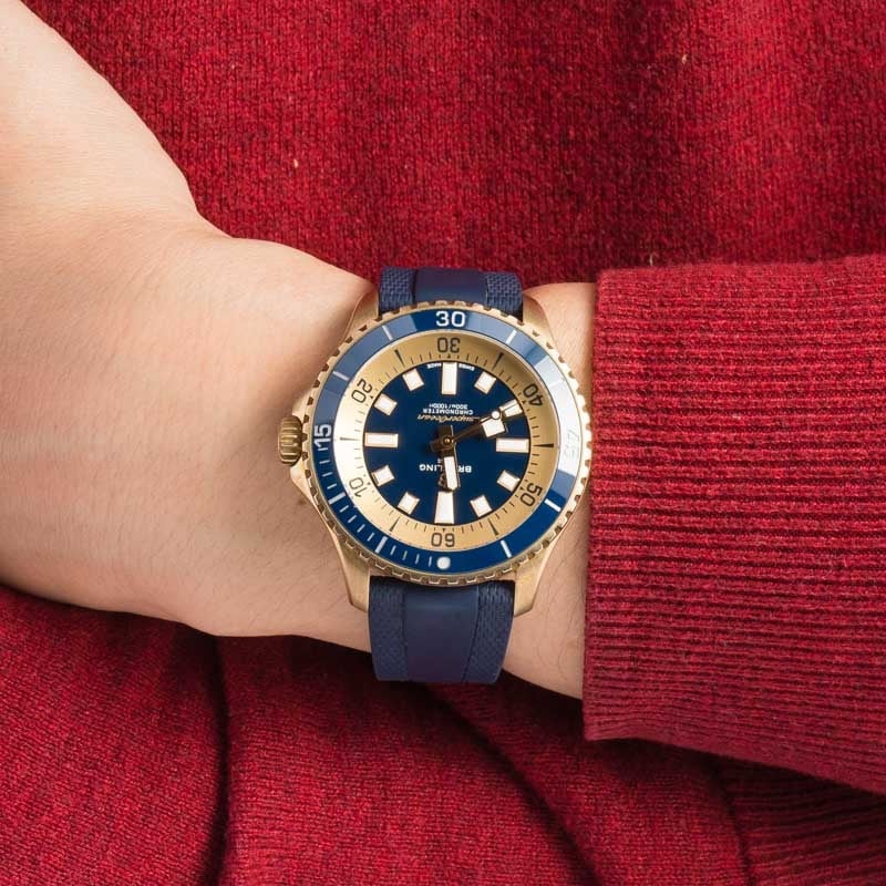 Pre-Owned Breitling Superocean 44 Blue