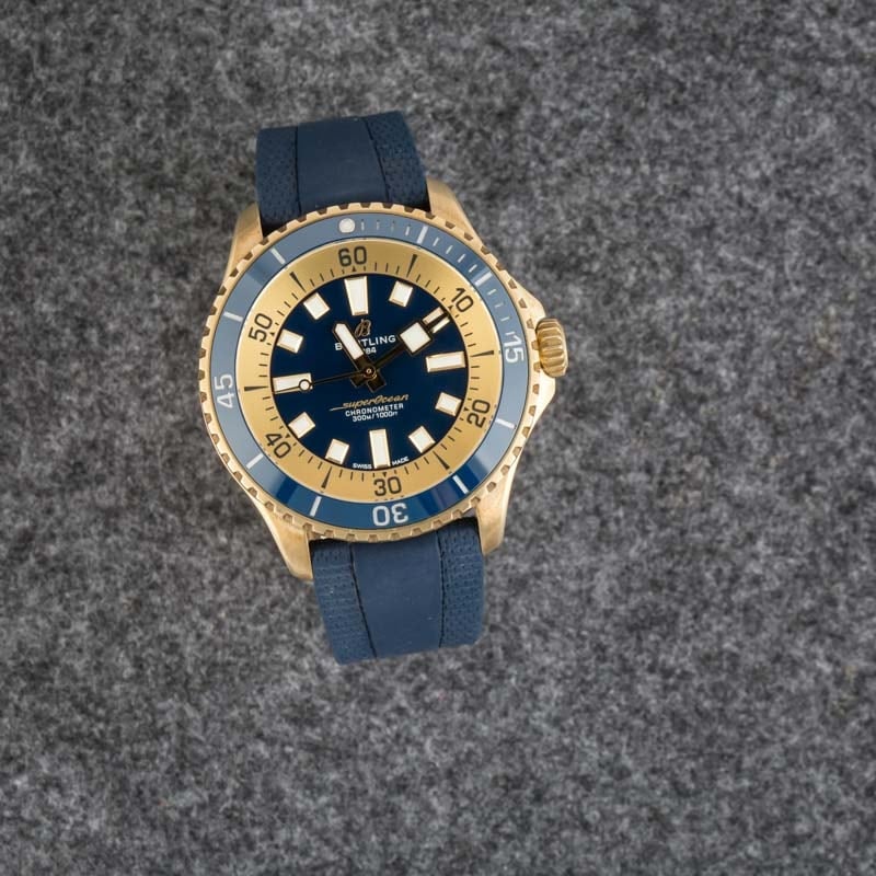 Pre-Owned Breitling Superocean 44 Blue