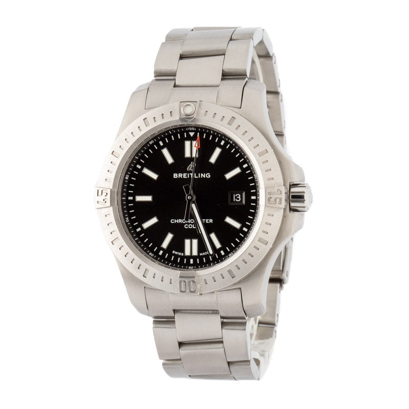 Breitling Colt Automatic A17388 Black Dial