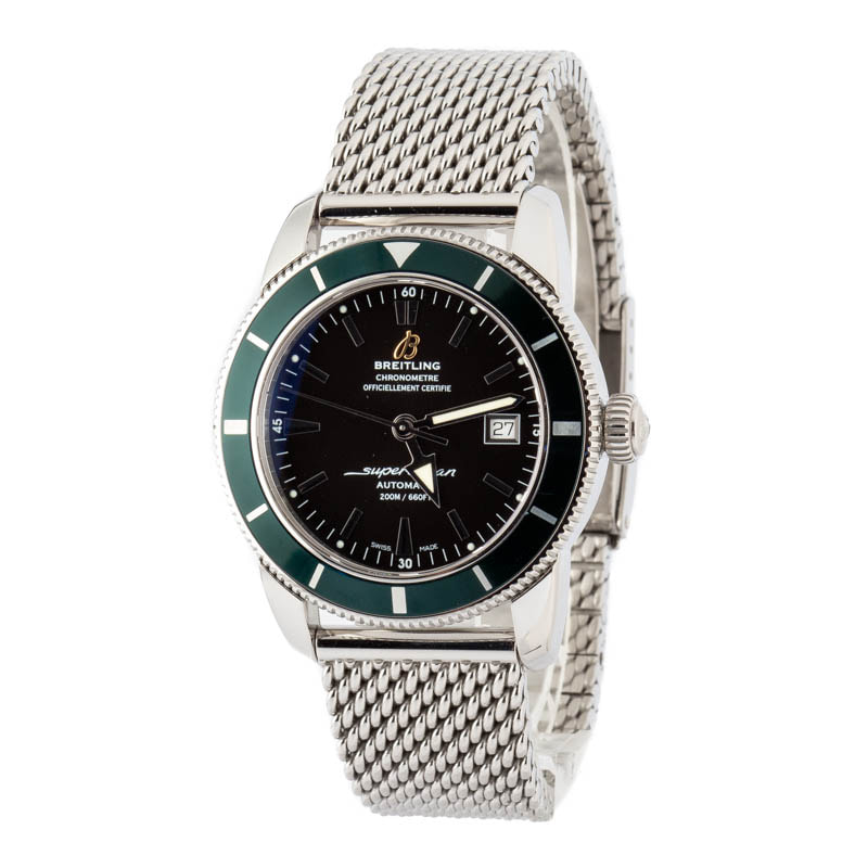 Breitling Superocean Heritage 42 Green Bezel