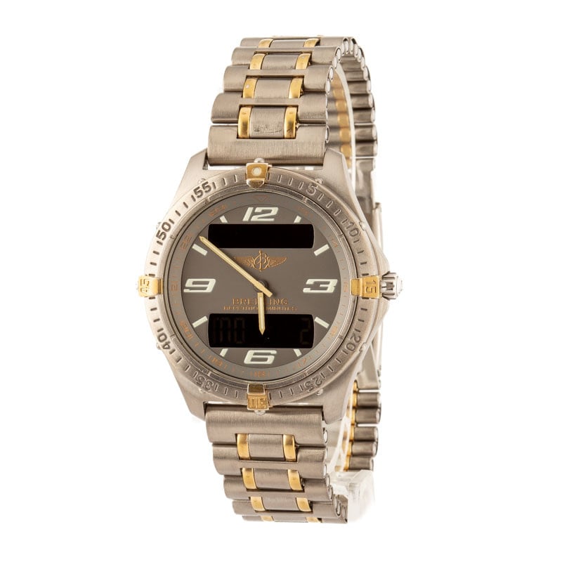 Breitling Aerospace Analog Digital Watch Ref F65362