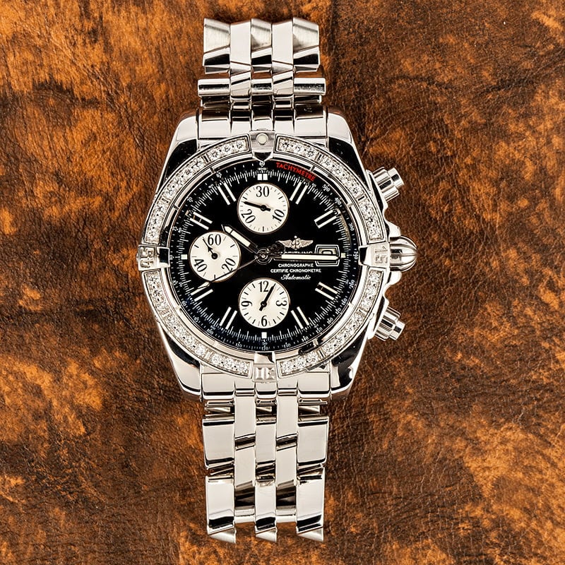Breitling Chronomat Evolution Chronograph Ref A13356